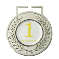 Custom design metal medal with ribbon