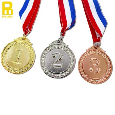 Cheap Award Medals Custom Make Metal Medal Sports 3d Blank Award Medals