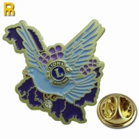 Wholesale Custom Promotional Gift  Fast Delivery No Mold Fee Pins Printing or Enamel Lapel Pins Clothing Metal Badge