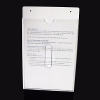 Multi-use Wall Mount Acrylic A4 Paper Sign Holder