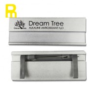 Unique No Mold Fee Reusable Magnetic Name Badges Magnetic Metal Name Badges