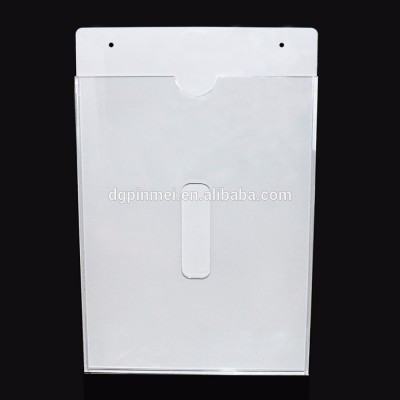 Customized design Small size Transparent Acrylic documents holder