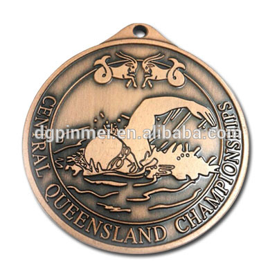 Cheap price custom swimming sport medals