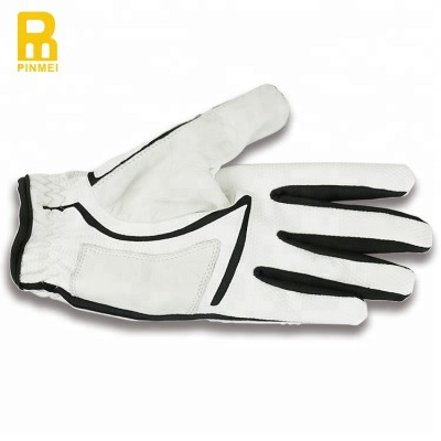 Custom durable cabretta mens woman golf glove