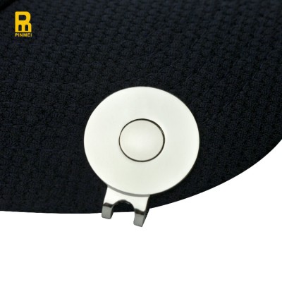 Factory Sale Strong Magnetic Metal Golf Hat Clip for Golf